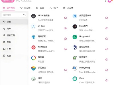 Rubick开源插件工具箱v4.3.0