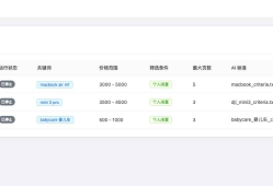 闲鱼智能监控机器人 闲鱼任务监控分析系统
