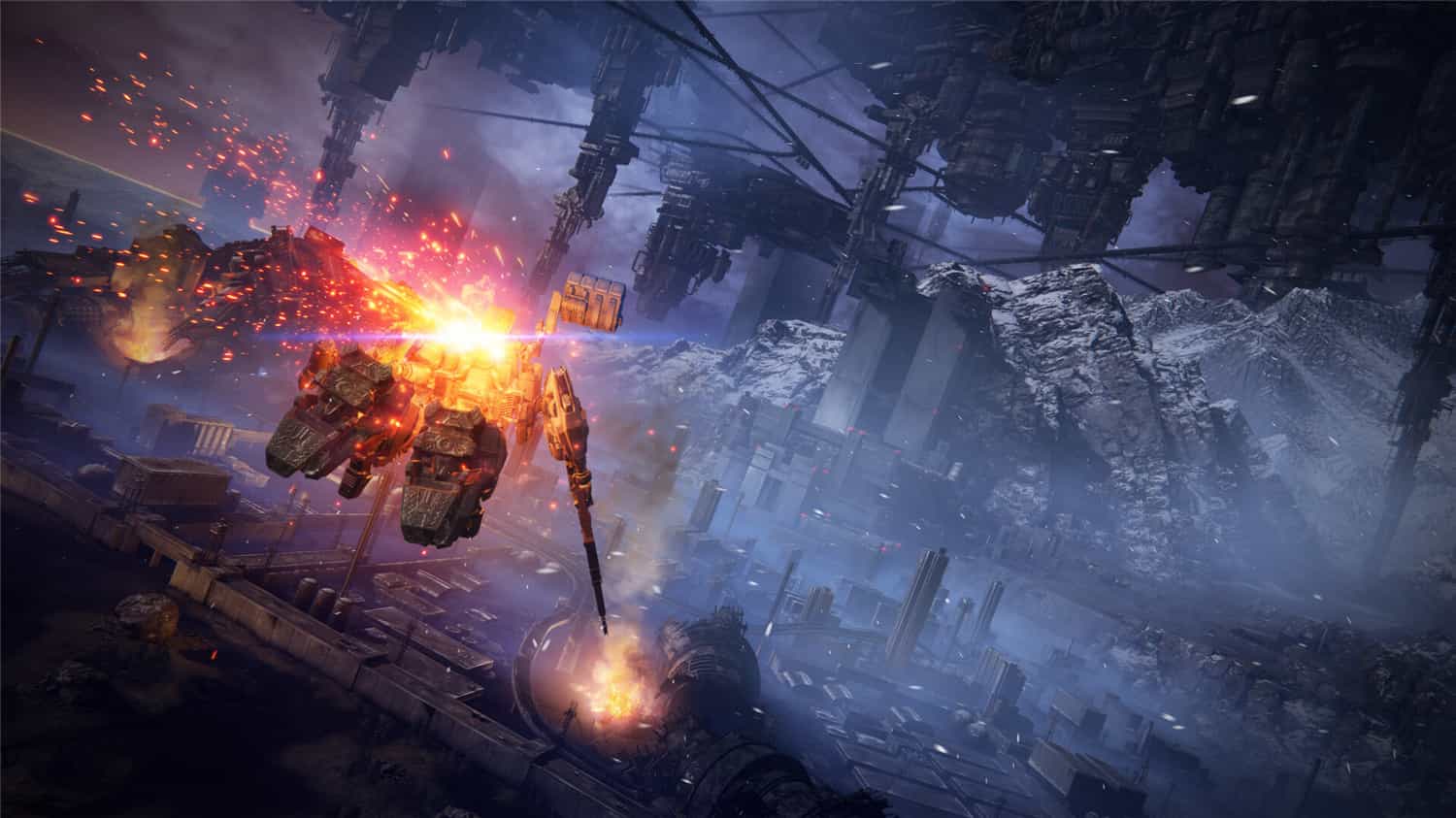 装甲核心6：境界天火/机战佣兵6：境界天火/ARMORED CORE VI FIRES OF RUBICON  第1张