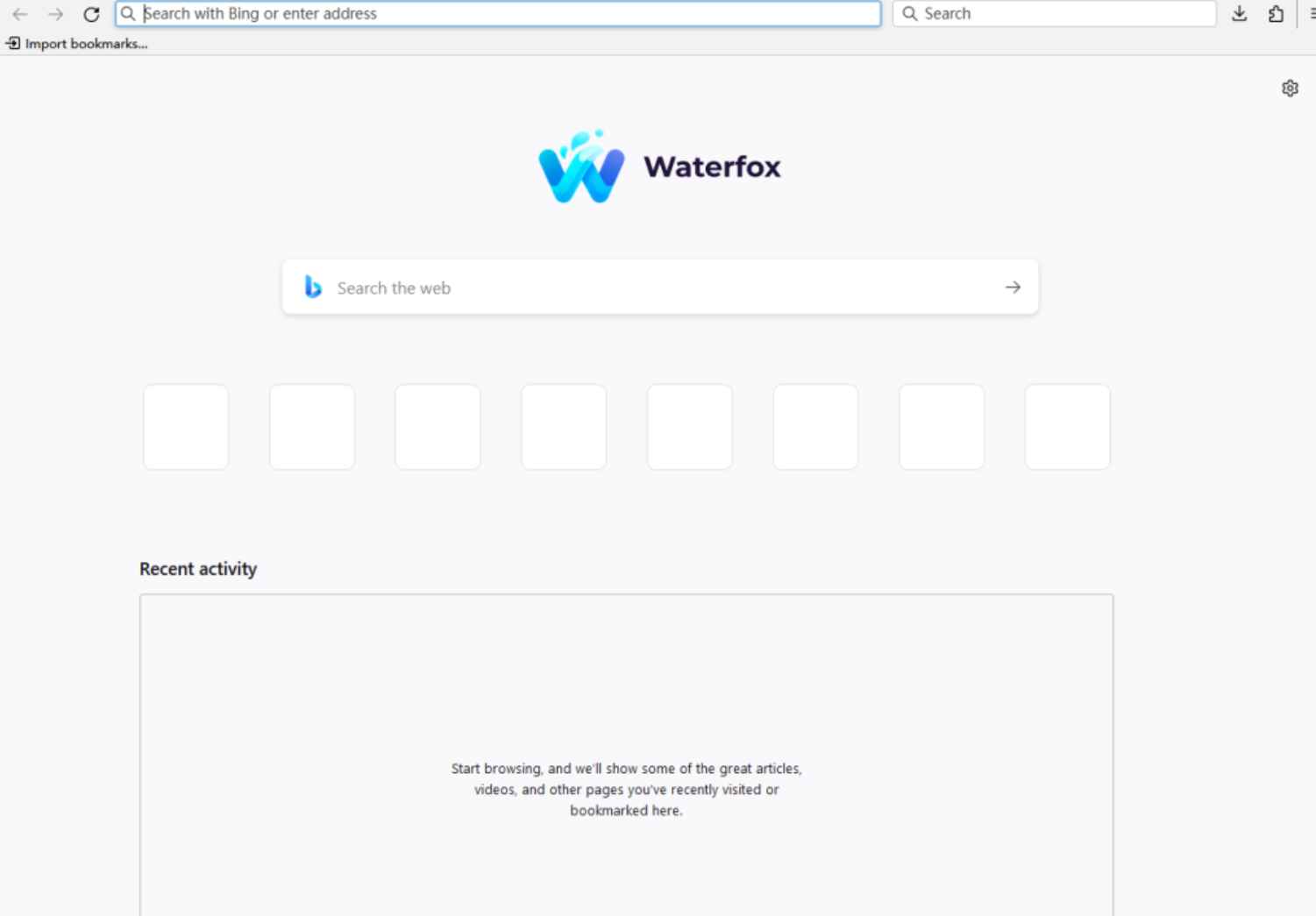 Waterfox vG6.0 官方版(响应速度非常快的浏览器)  第1张