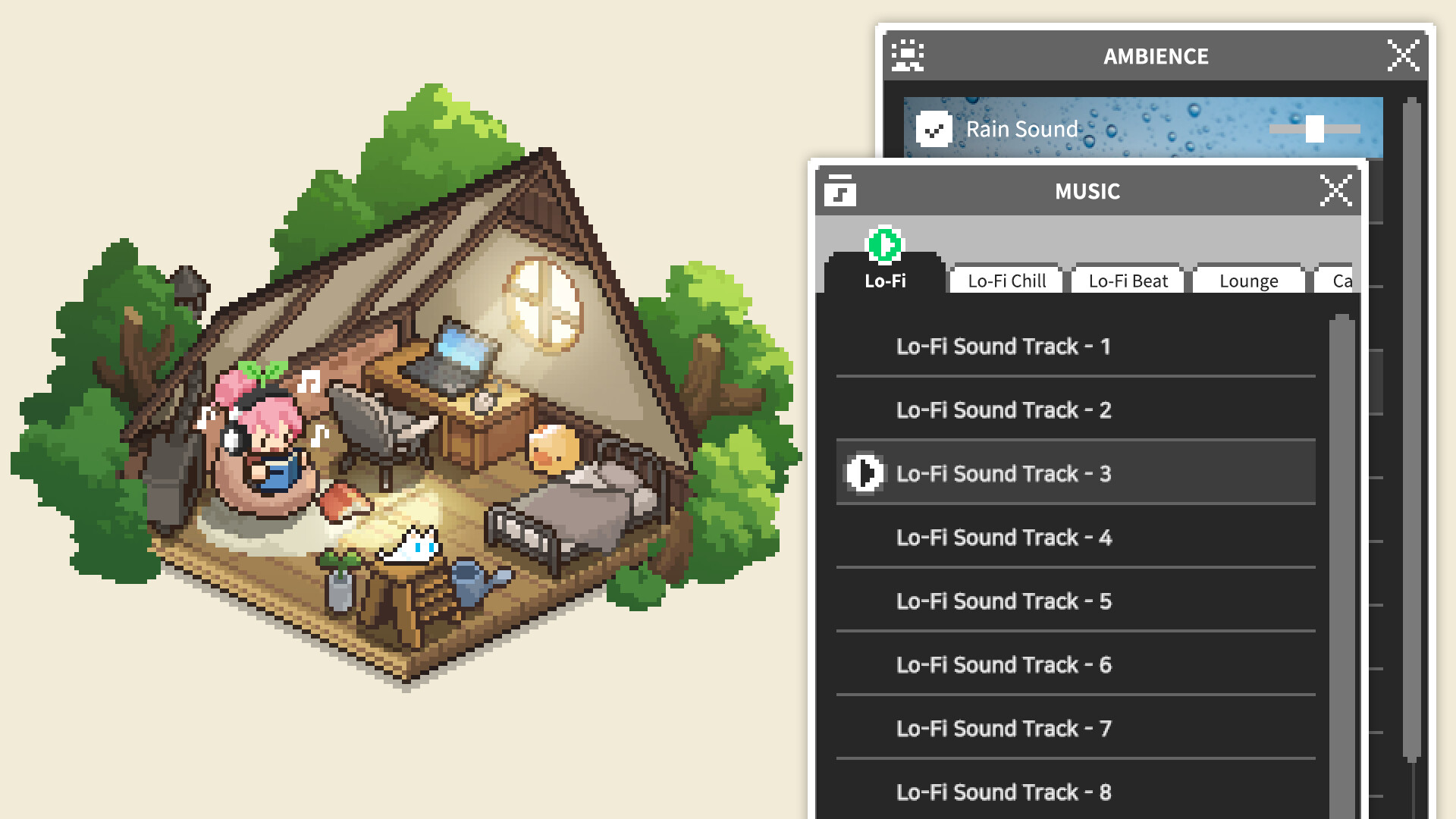 迷你舒适房间：Lo-Fi/Mini Cozy Room: Lo-Fi  第1张