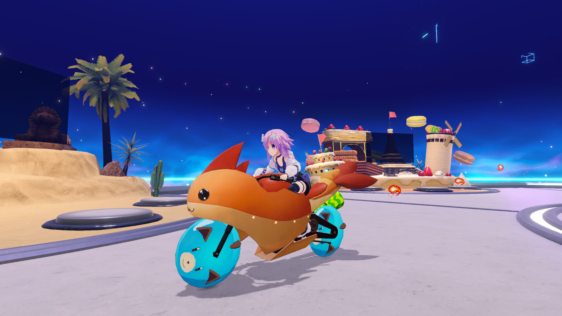 爆走次元海王星 VS 巨神史莱犬/Neptunia Riders Dogoos  第3张