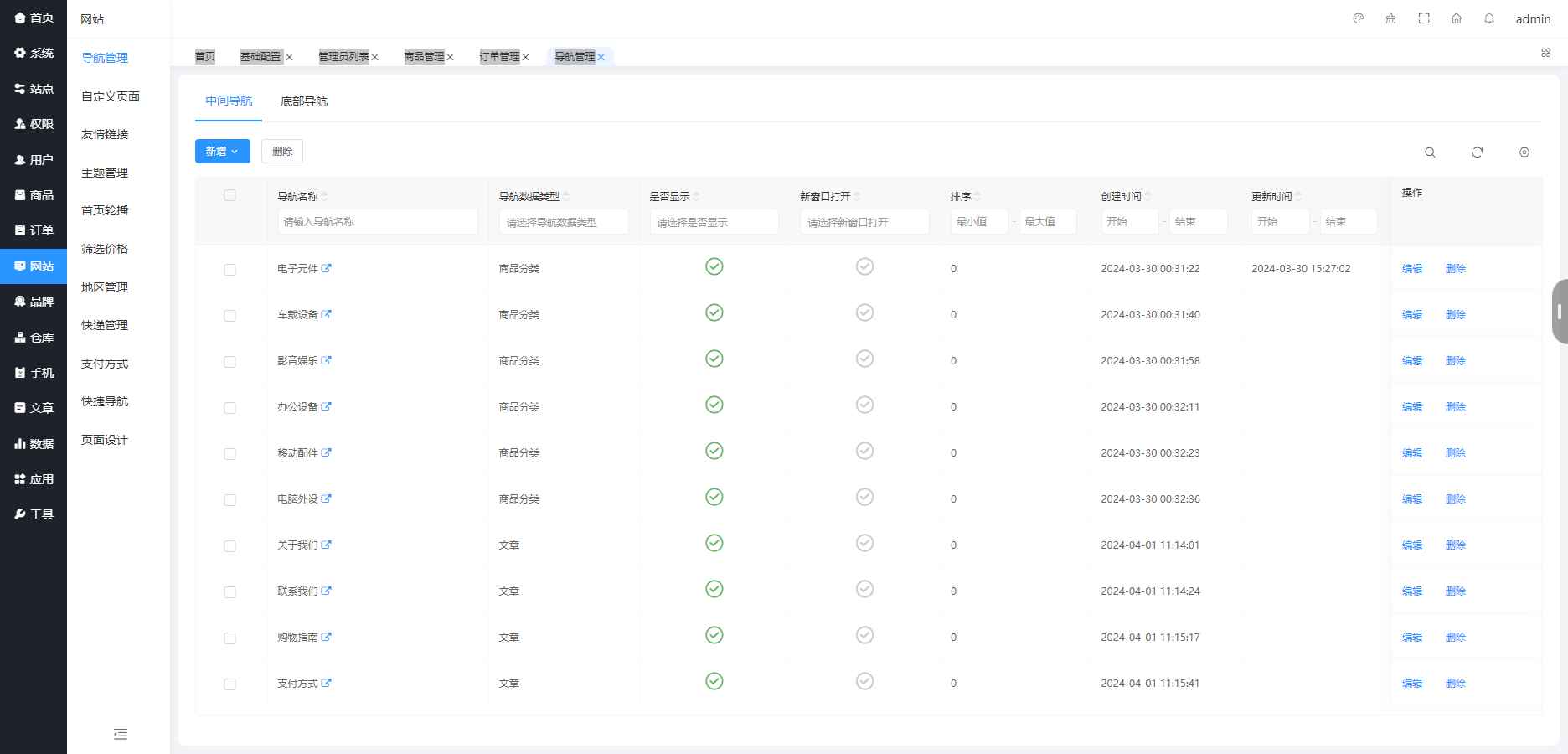B2C外贸在线购物商城源码  第6张