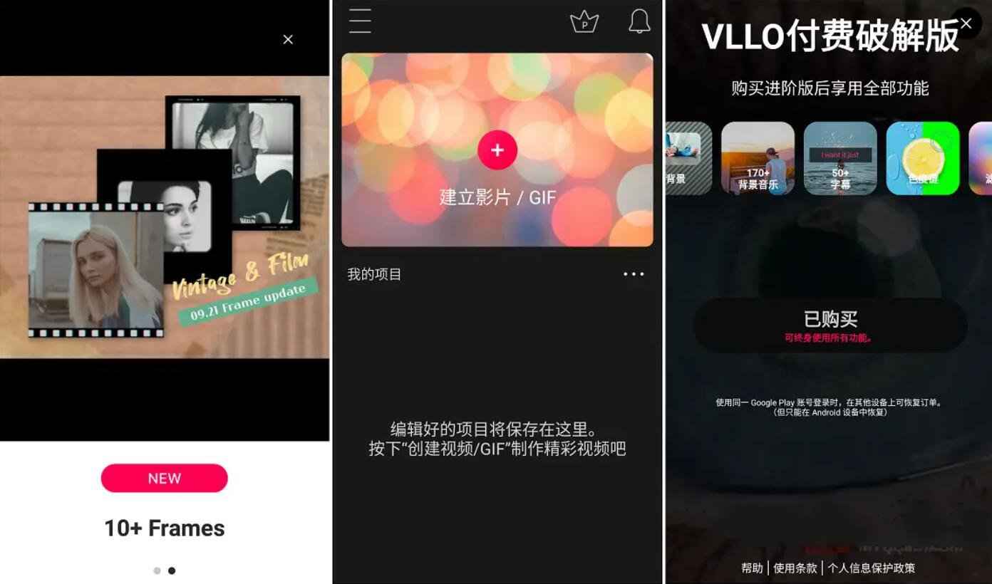 VLLO视频编辑器PRO v12.4.4解锁版  第1张