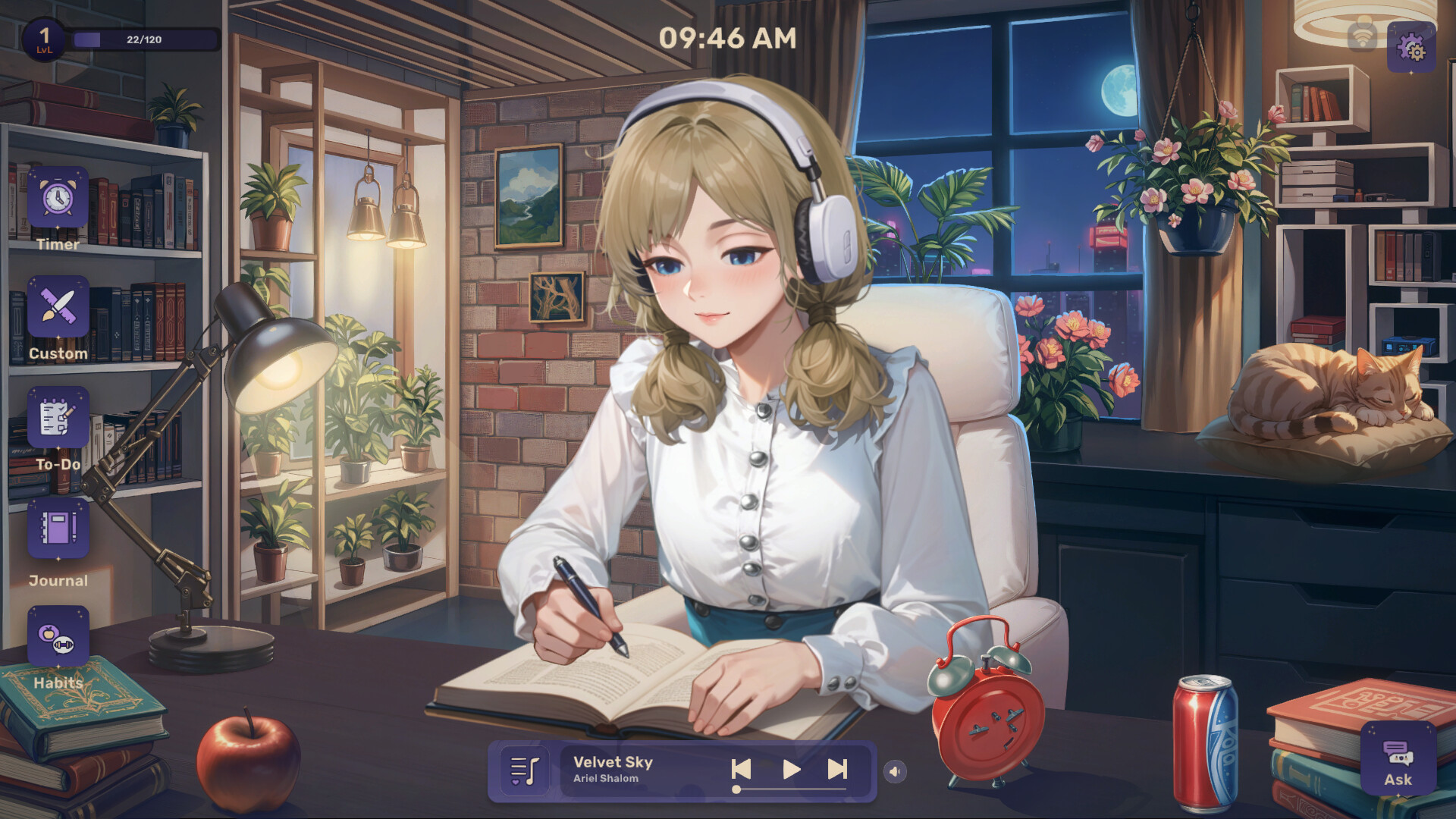 Lo-Fi女孩：AI助手/Lo-Fi Girl: AI Assistant  第1张