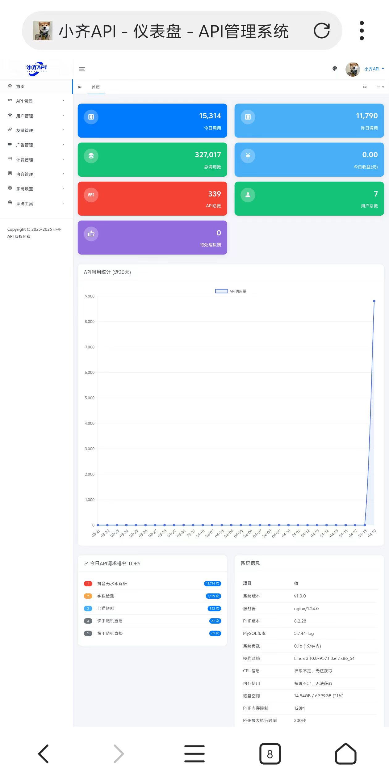 半点API管理系统源码 API计费系统源码  第2张